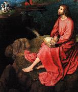 Hans Memling Triptych of St.John the Baptist and St.John the Evangelist  ff oil on canvas